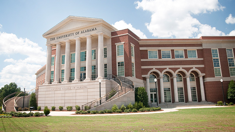 University of Alabama. 