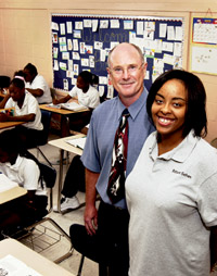 Dr. Steve Nagy and Antonia Mead hope to decrease dropout rates at schools in the Black Belt through Future Selves. 