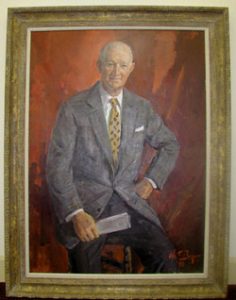 William Draper’s portrait of Winton “Red” Blount will be unveiled March 4 at The University of Alabama. It will hang in the main room of Oliver-Barnard Hall, one of two Academic Houses in UA’s Blount Undergraduate Initiative, which was named for Blount and his wife, Carolyn. 