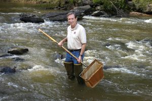 UA's Dr. Arthur C. Benke promotes the stewardship of our fresh waters in "Rivers of North America," a guide he co-edited. (Chip Cooper) 