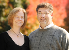 Drs. Kim and Guy Caldwell (Photo by Zach Riggins) 