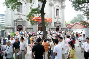 Catholics still face many potential pitfalls in China, according to the UA historian's research (photo contributed by Clark). 