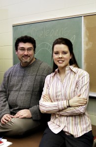 Dr. Guy Caldwell and Robyn Thomas 
