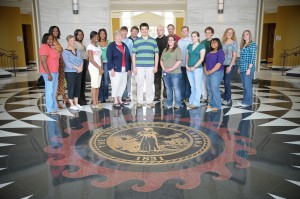 Participants in the UA Research Experiences for Undergraduates Program