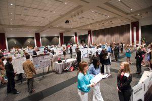 UA's 2012 research and creative activity conference attracted more than 400 undergraduates. 
