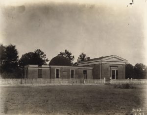 UA's original Observatory, now Maxwell Hall, was one of only seven buildings spared by Union Troops during the Civil War (Image courtesy of the W.S. Hoole Special Collections Library,The University of Alabama). 