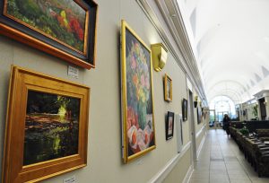 A painting show on exhibit at University Medical Center features the work of Hughes and members of The Tuscaloosa and University Painters group. 