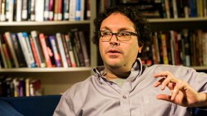 Dr. Eric Weisbard, an associate professor in the American studies department, received the 2015 Woody Guthrie Award for most outstanding book on popular music. 