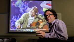Dr. Eric Weisbard, an associate professor in the American studies department, received the 2015 Woody Guthrie Award for most outstanding book on popular music. 