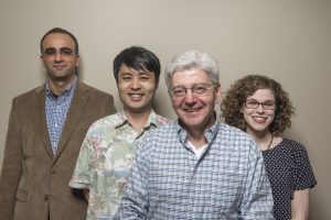 Drs. Firat Soylu, Hyemin Han, Steve Thoma and Lisa Hsin are researchers in the University of Alabama's recently expanded Education Neuroscience Department.