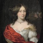 oil painting of aristocratic lady
