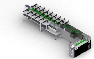 An artist's depiction of the new mail sorter. 