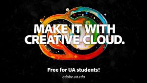 artwork for free Adobe Cloud for UA students