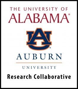 University of Alabama and Auburn University research collaboration logo