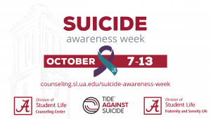 Suicide Awareness Week Oct. 7-13