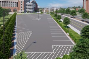 artist rendering of Triangle Lot 
