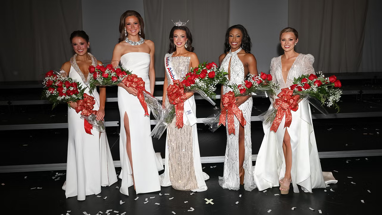 Elaina Burt, Julia Schumacher, Ruby Tilghman, Jayla Duncan, Alana Price.