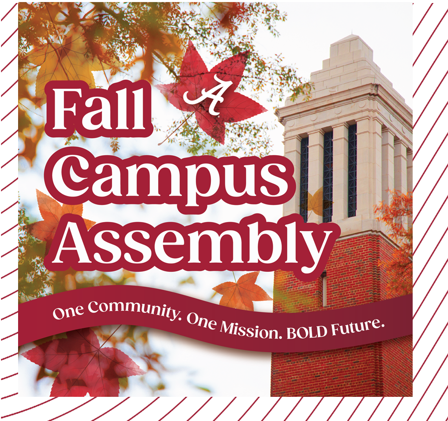Fall Campus Assembly. One Community. One Mission. BOLD Future.